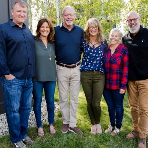 Some Global Action board and staff at the event in Montana (left to right: Bob Smith, Wendy Smith, Jeff Peterson, Pam Peterson, Stacy Young, Lionel Young)