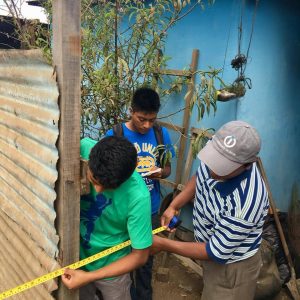 Preparing to add the new sewing shop onto Ruth's house