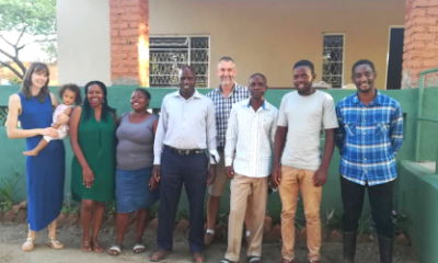 Director of Africa, Buhe Mativenga, with some of the students from our pilot class in Harare