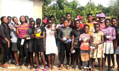 Young girls who were served through our Good Samaritan Projects in Zimbabwe