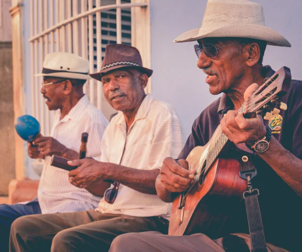 Cuban street musicians