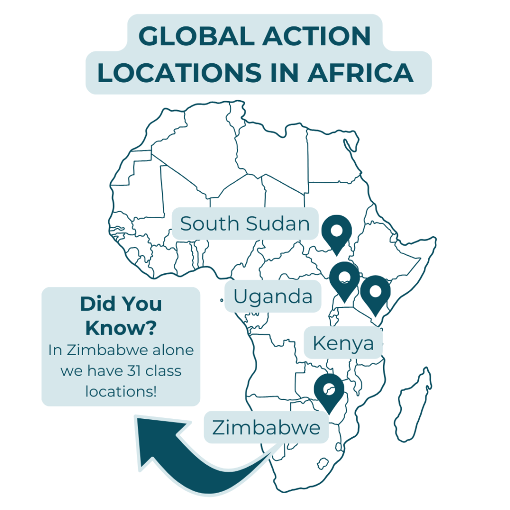 Africa locations map 3
