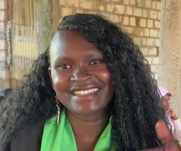 Hellen Kajuju smiling