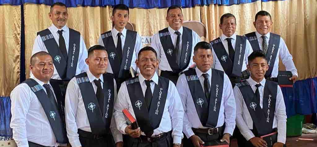 Erick Coc's graduating class from Global Action