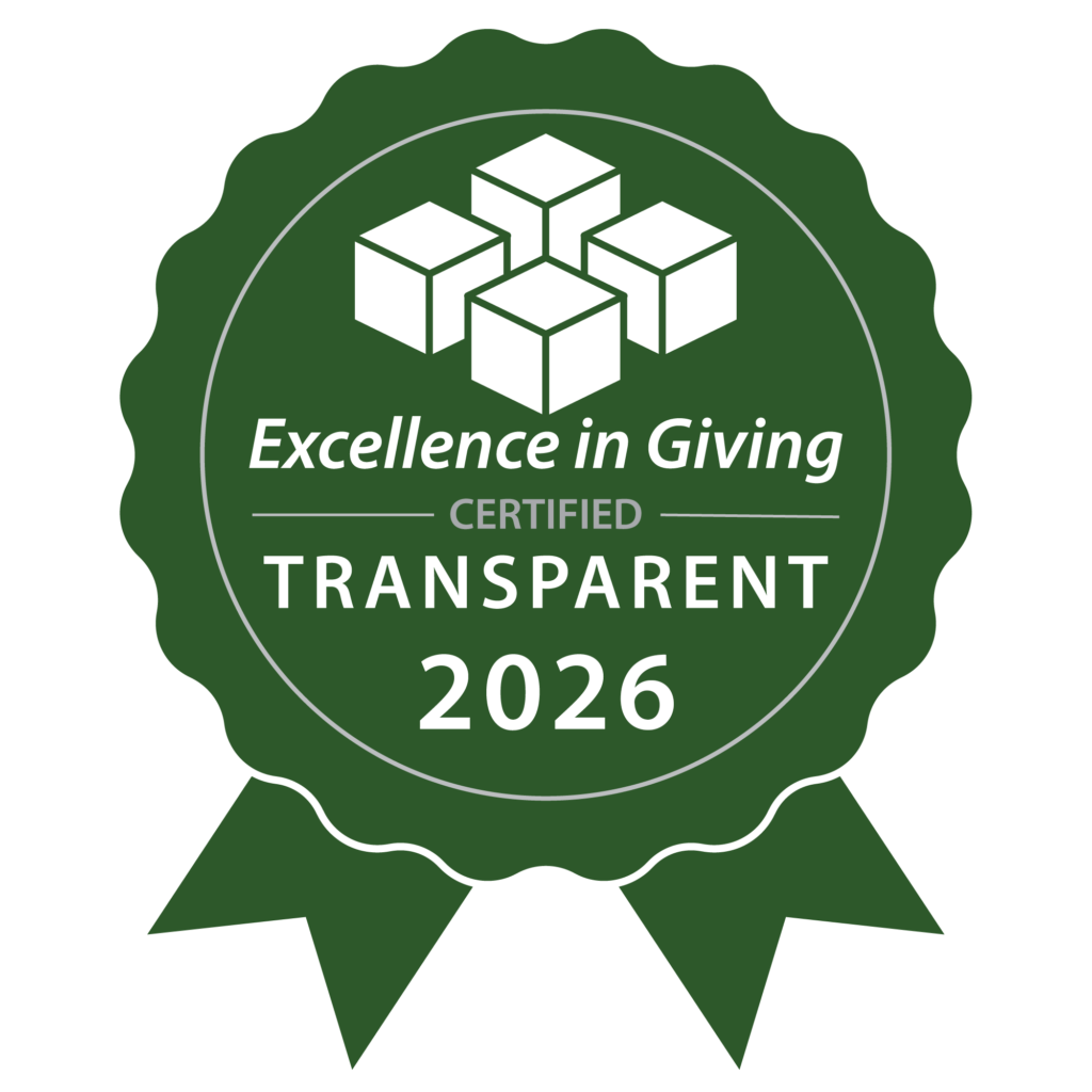 2026 Excellence in Giving Certified Transparent